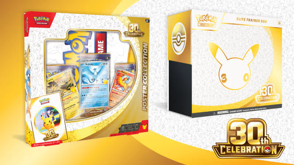Pokémon TCG 30th Celebration – predstavitev vseh izdelkov, ki prihajajo septembra 2026