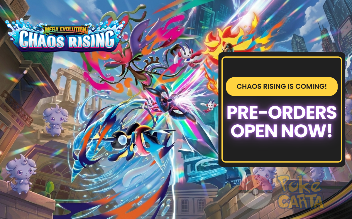 Cfhaos Rising 🔥 Chaos Rising: Preorderji so uradno odprti 🔥 – PokeCarta.com