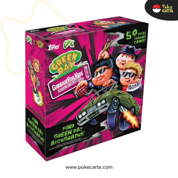 2024 TOPPS GARBAGE PAIL KIDS BATTLE OF THE BANDS – GREEN DAY BOX (EN)