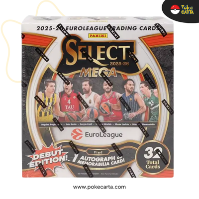 2025-26 PANINI SELECT EUROLEAGUE BASKETBALL – MEGA BOX (EN)