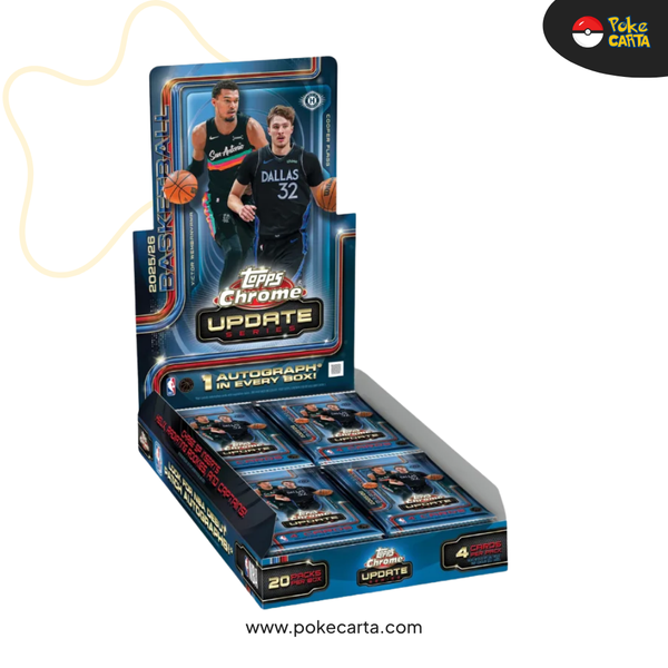 2025-26 TOPPS CHROME UPDATE BASKETBALL – HOBBY BOX