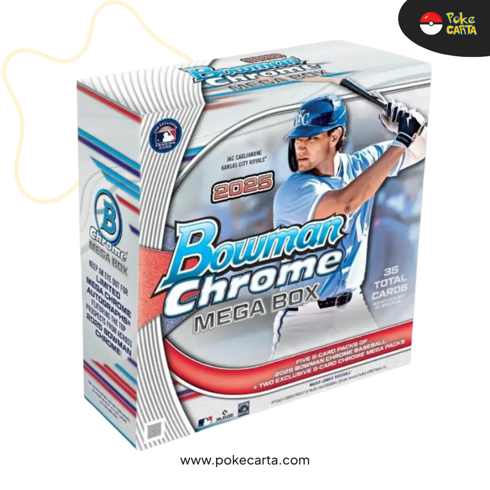 2025 BOWMAN CHROME BASEBALL – MEGA BOX (EN)
