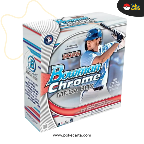 2025 BOWMAN CHROME BASEBALL – MEGA BOX (EN)