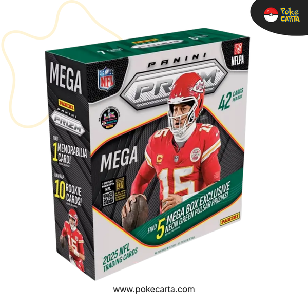 2025 PANINI PRIZM NFL FOOTBALL – MEGA BOX