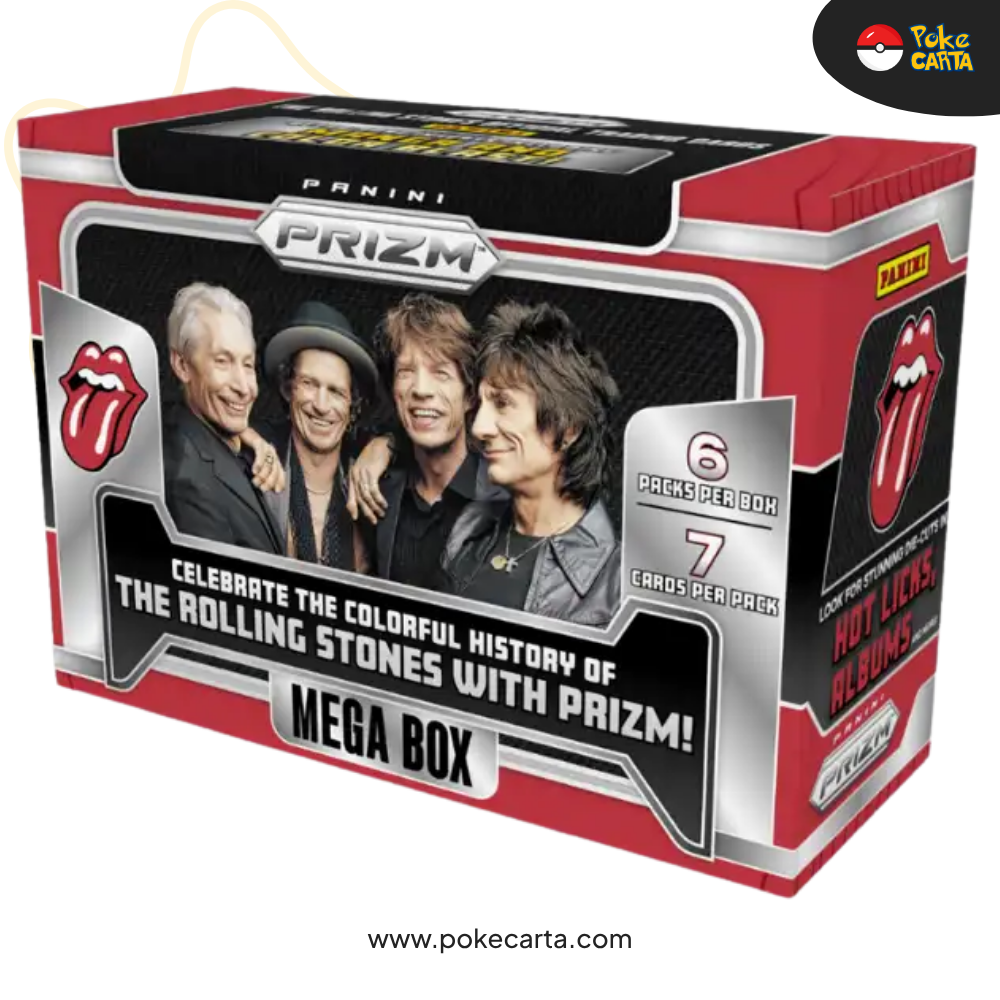 2025 PANINI PRIZM THE ROLLING STONES - MEGA BOX