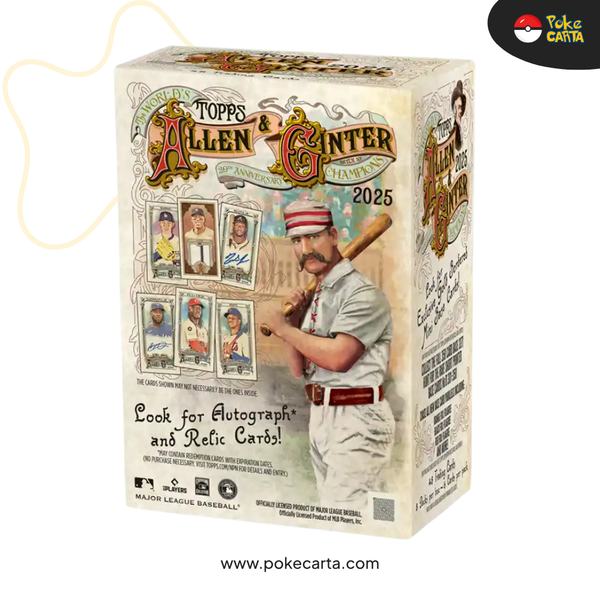 2025 TOPPS ALLEN & GINTER BASEBALL – VALUE BOX (EN)