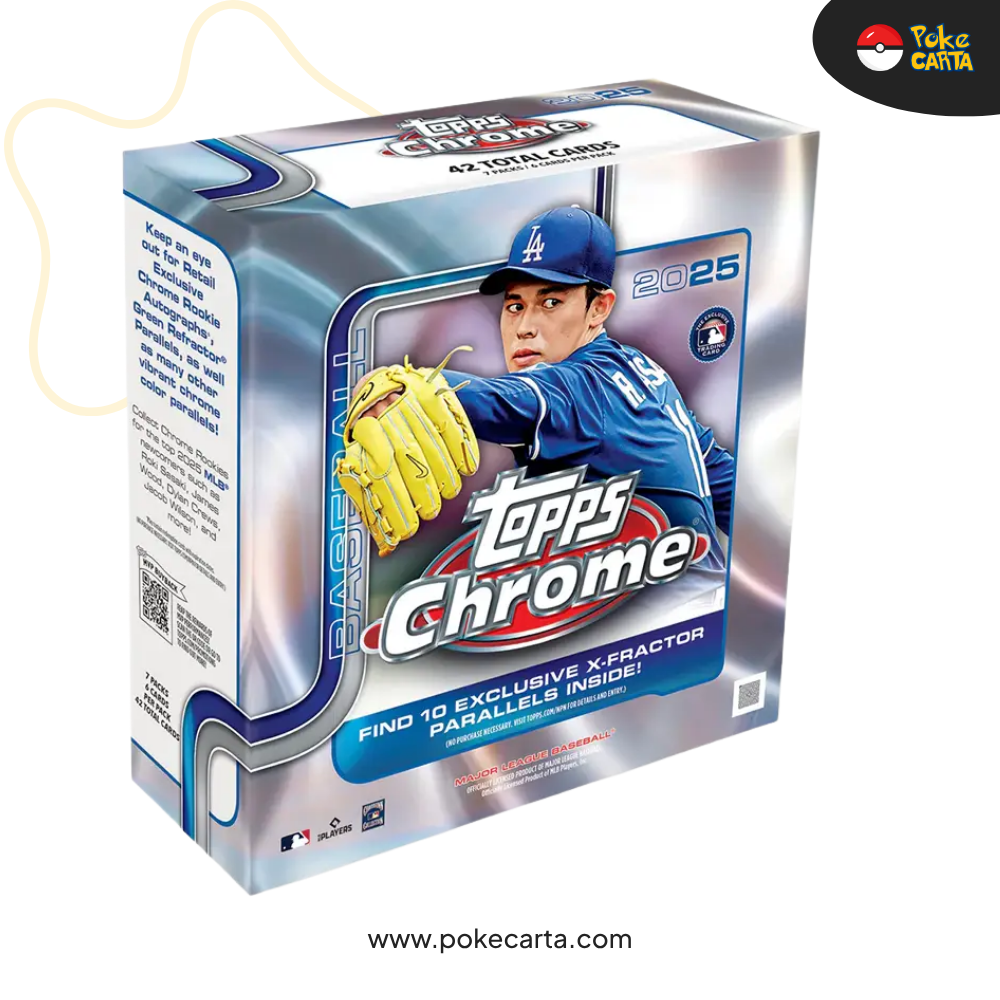 2025 TOPPS CHROME BASEBALL – MEGA BOX (EN)