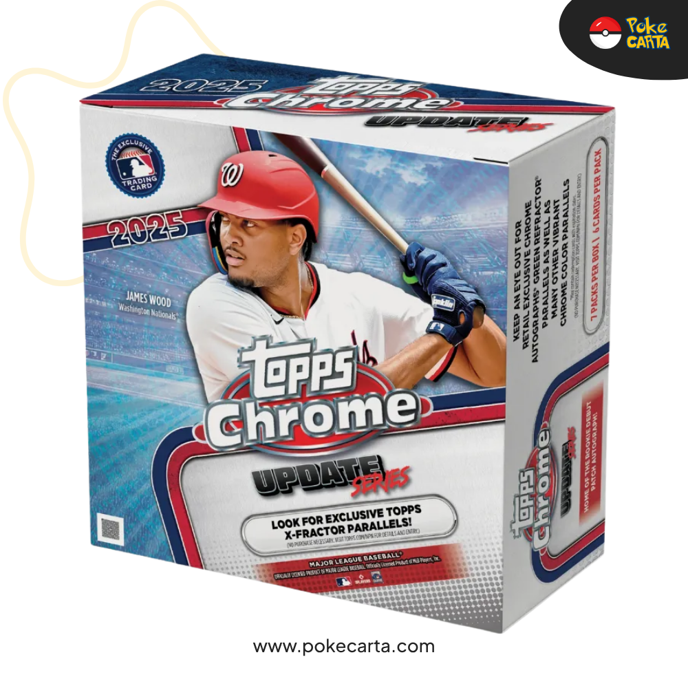 2025 TOPPS CHROME BASEBALL UPDATE SERIES – MEGA BOX (EN)