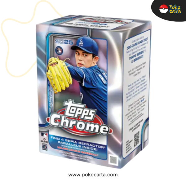 2025 TOPPS CHROME BASEBALL – VALUE BOX (EN)