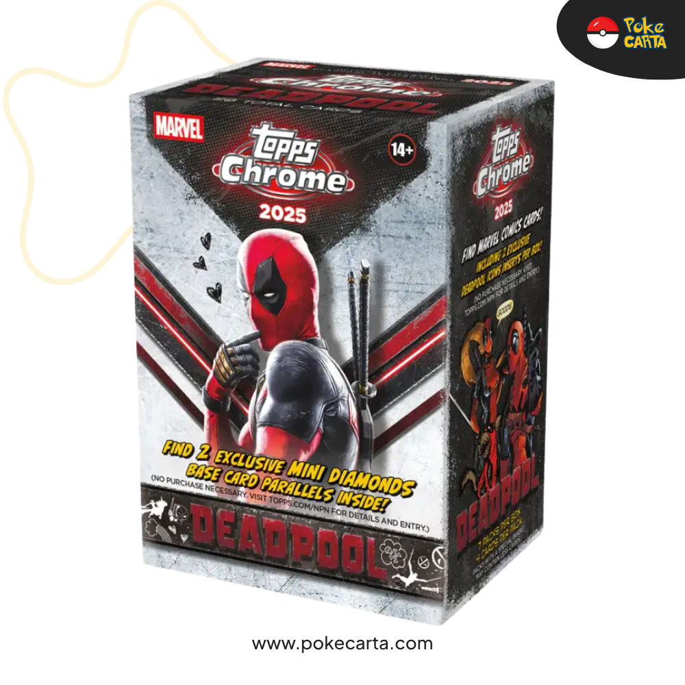 2025 TOPPS CHROME DEADPOOL – VALUE BOX (EN)