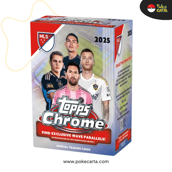 2025 TOPPS MLS CHROME SOCCER – VALUE BOX (EN)