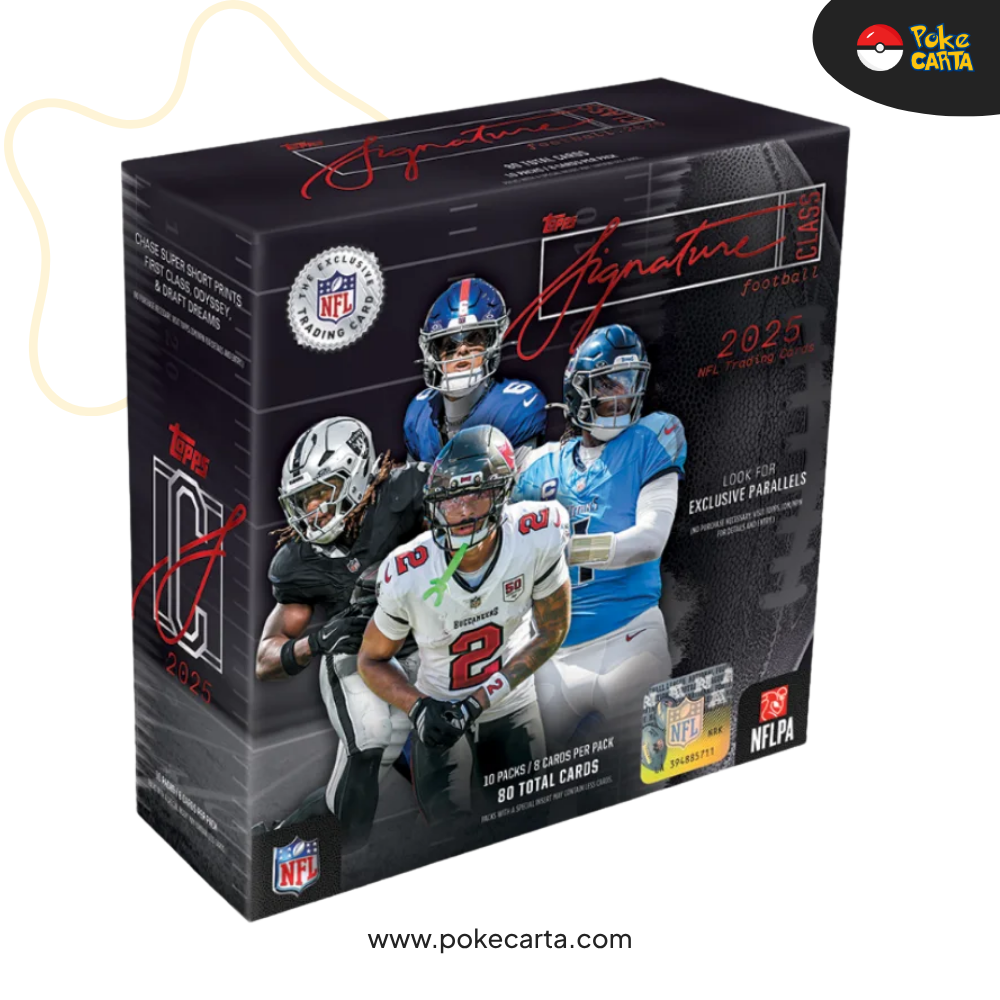 2025 TOPPS SIGNATURE CLASS FOOTBALL – MEGA BOX