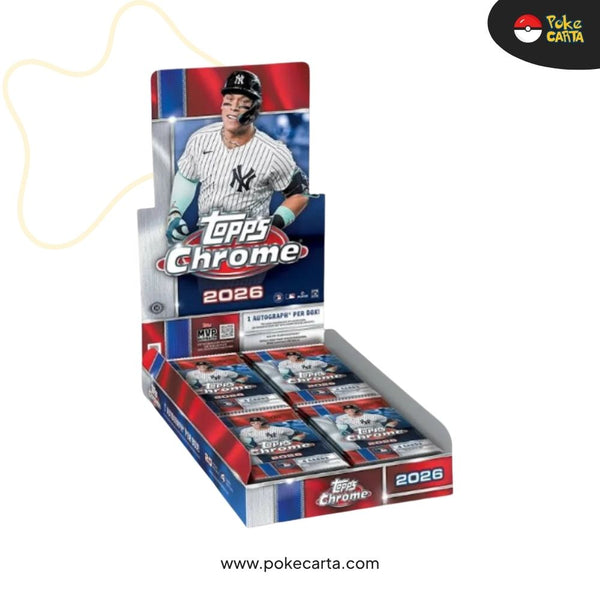 2026 TOPPS CHROME BASEBALL – HOBBY BOX (EN)