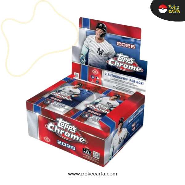 2026 TOPPS CHROME BASEBALL – JUMBO BOX (EN)