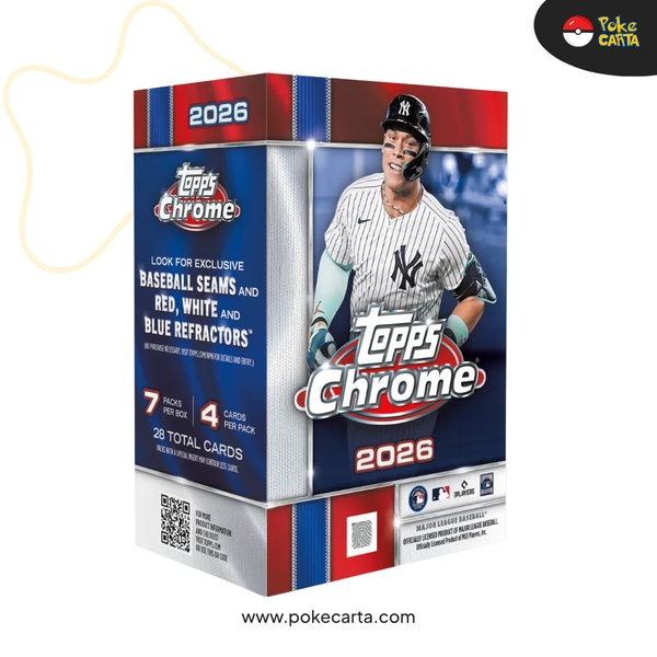 2026 TOPPS CHROME BASEBALL – VALUE BOX (EN)