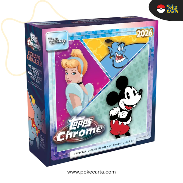 2026 TOPPS CHROME DISNEY – MEGA BOX (EN)