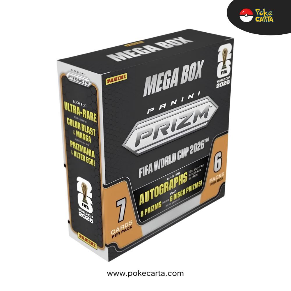 PANINI PRIZM FIFA WORLD CUP 2026 MEGA BOX