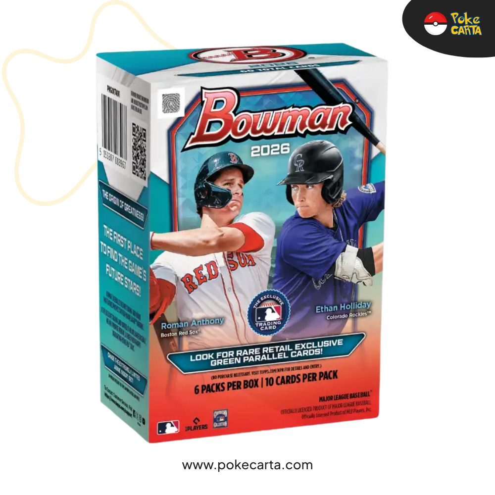 2026 TOPPS BOWMAN BASEBALL – VALUE BOX (EN)