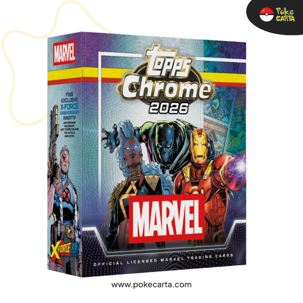 2026 TOPPS CHROME MARVEL COMICS – MEGA BOX (EN)