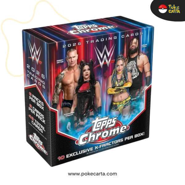 2026 TOPPS CHROME WWE – MEGA BOX (EN)