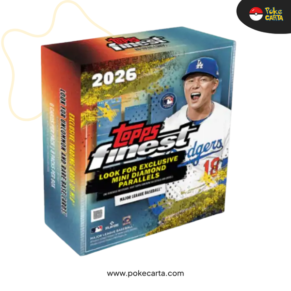 2026 TOPPS FINEST BASEBALL – MEGA BOX (EN)