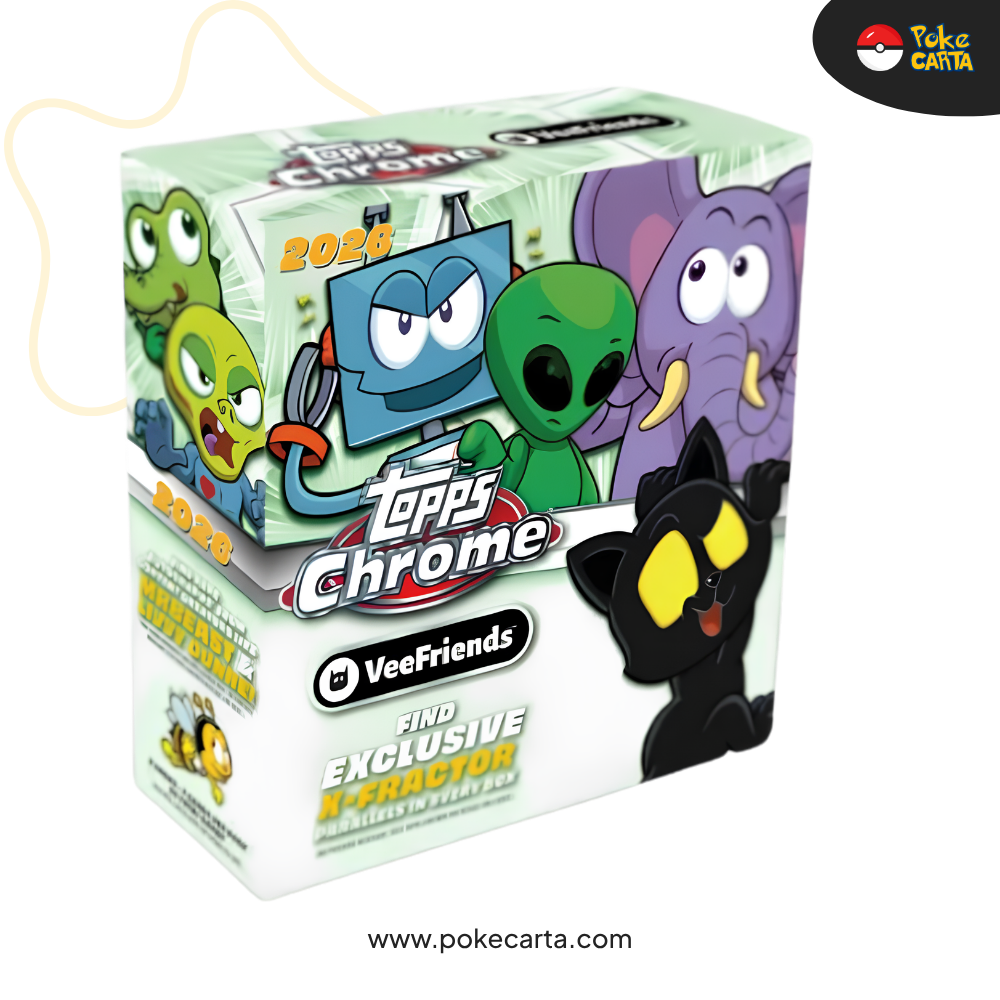 2026 TOPPS CHROME VEEFRIENDS – MEGA BOX
