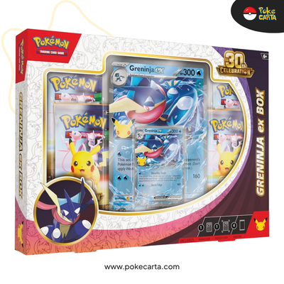 POKÉMON: 30TH CELEBRATION EX BOX GRENINJA EX (EN) - Prednaročilo