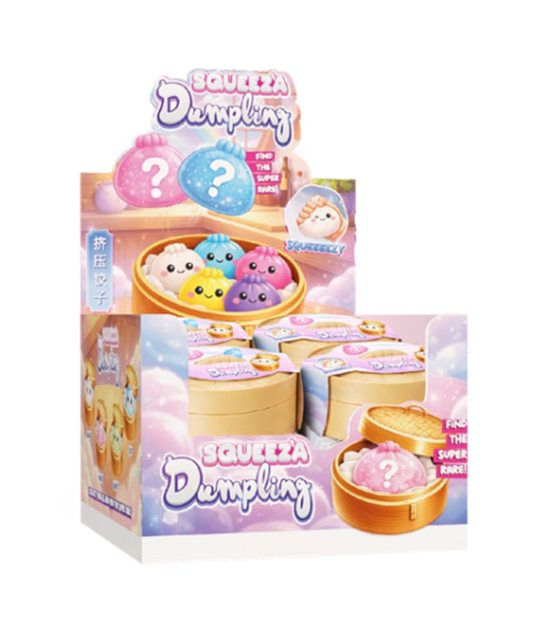 Squeez'a Dumpling – Squishy Dumpling (10 cm) 🥟