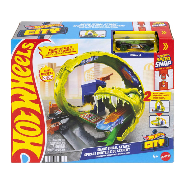 MATTEL: HOT WHEELS CITY SNAKE GAS STATION (EN)