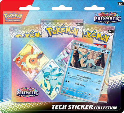 POKÉMON: Scarlet & Violet 8.5: Prismatic Evolutions Tech Sticker Collection - Glaceon (EN)