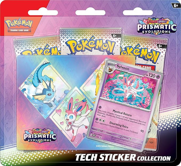 POKÉMON: Scarlet & Violet 8.5: Prismatic Evolutions Tech Sticker Collection - Sylveon (EN)