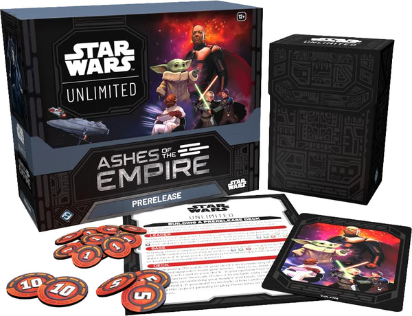 STAR WARS: UNLIMITED – ASHES OF THE EMPIRE PRERELEASE BOX (EN)