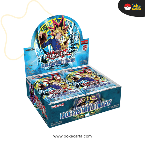 YU-GI-OH! LEGENDARY COLLECTION 25TH ANNIVERSARY LEGEND OF BLUE EYES WHITE DRAGON BOOSTER DISPLAY (EN)