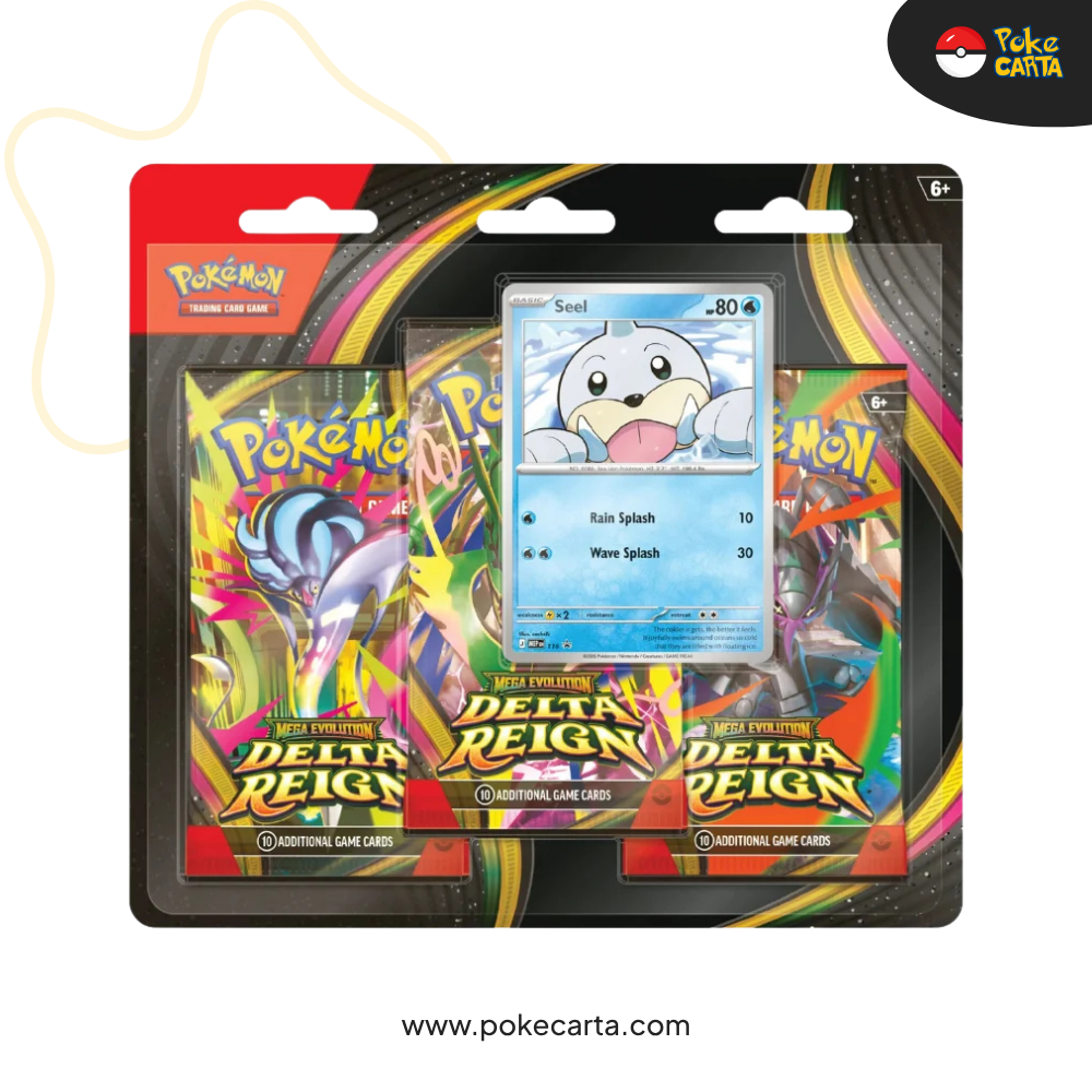 POKÉMON: DELTA REIGN 3-PACK BLISTER (EN) – Prednaročilo – PokeCarta.com