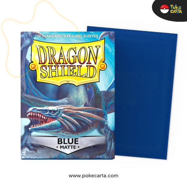 DRAGON SHIELD - STANDARD SLEEVES (100 SLEEVES) - BLUE