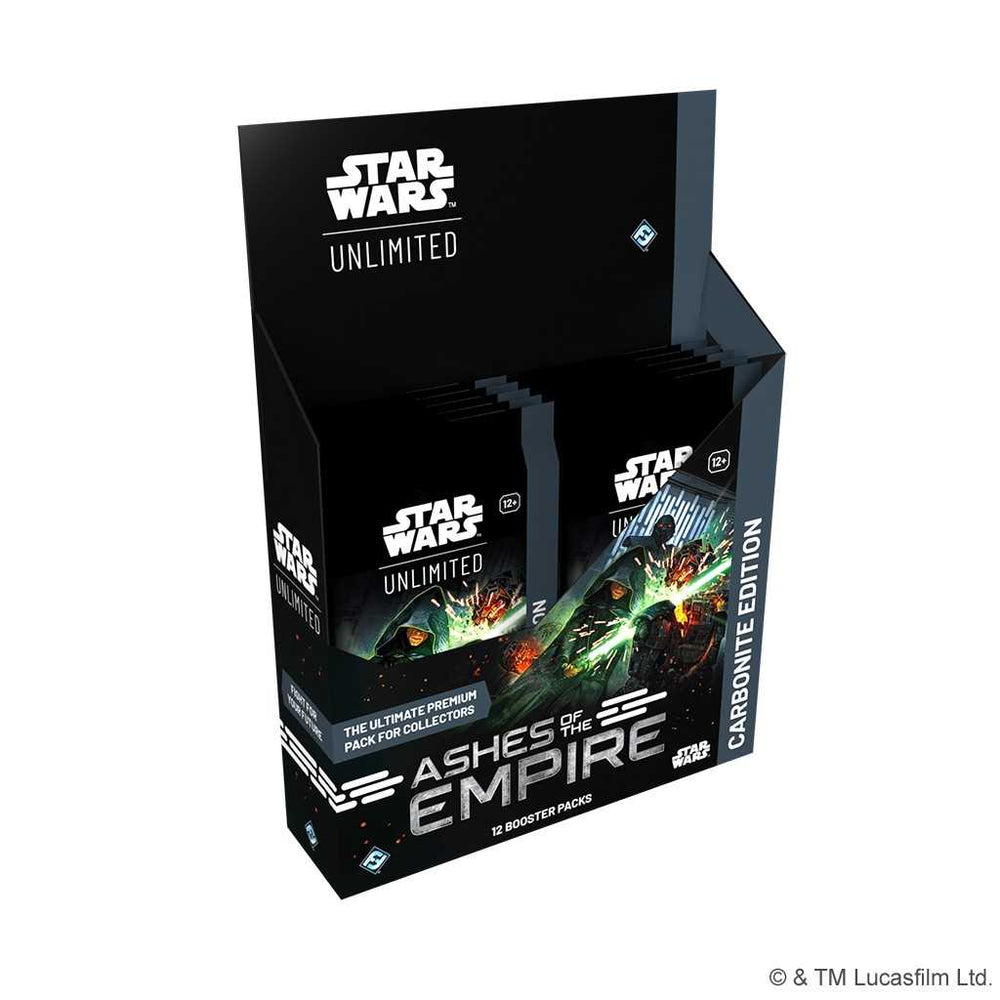 STAR WARS: UNLIMITED – ASHES OF THE EMPIRE CARBONITE BOOSTER DISPLAY (EN)