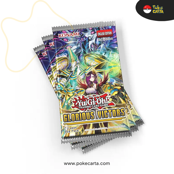 YU-GI-OH! GLORIOUS VICTOR 3-PACK TUCKBOX (EN) - Prednaročilo