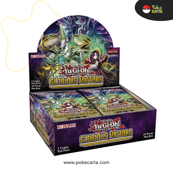 YU-GI-OH! GLORIOUS VICTOR BOOSTER DISPLAY (EN) - Prednaročilo