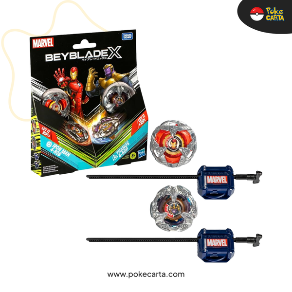 HASBRO: BEYBLADE X MARVEL MULTIPACK