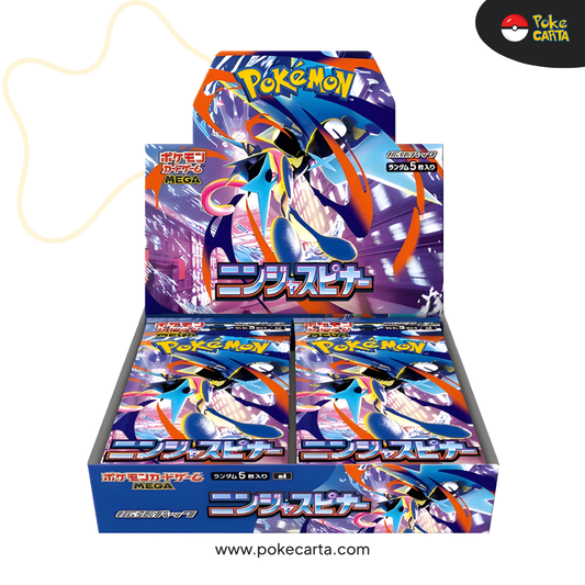 POKÉMON: NINJA SPINNER  - BOOSTER DISPLAY - NO PLASTIC WRAPPING (JP)