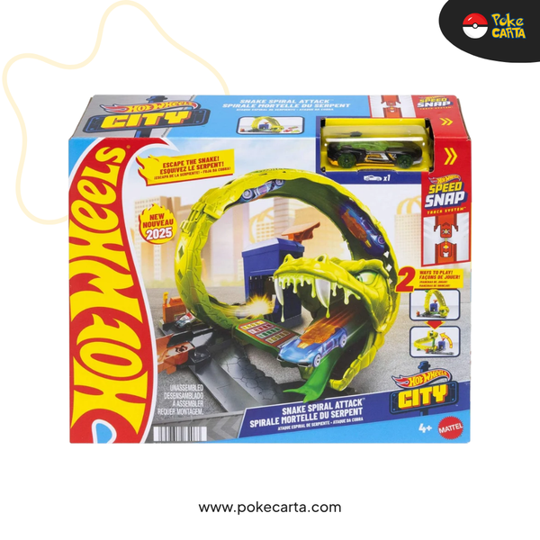 MATTEL: HOT WHEELS CITY SNAKE GAS STATION