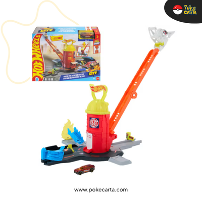 MATTEL: HOT WHEELS CITY SUPER FIRE STATION