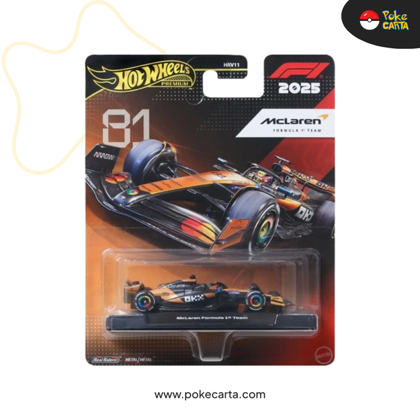 MATTEL: HOT WHEELS PREMIUM F1 TEAM MCLAREN DRIVER 1