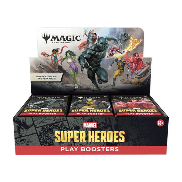 MAGIC THE GATHERING: MARVEL SUPER HEROES PLAY BOOSTER DISPLAY (EN)