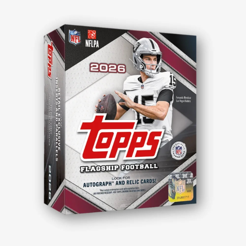 TOPPS: 2026 FLAGSHIP FOOTBALL MEGA BOX (EN)