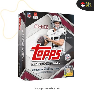 TOPPS: 2026 FLAGSHIP FOOTBALL MEGA BOX (EN)