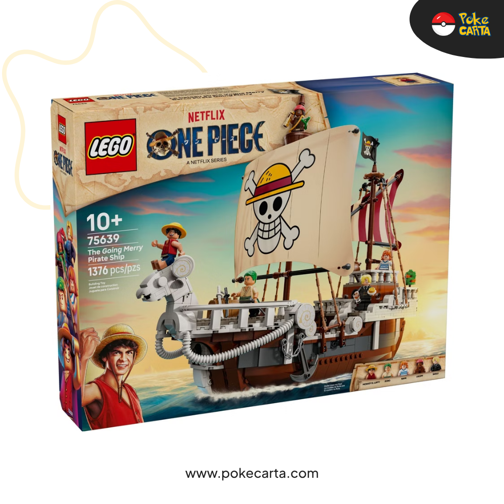 LEGO One Piece: The Going Merry Pirate Ship (1376 pcs)