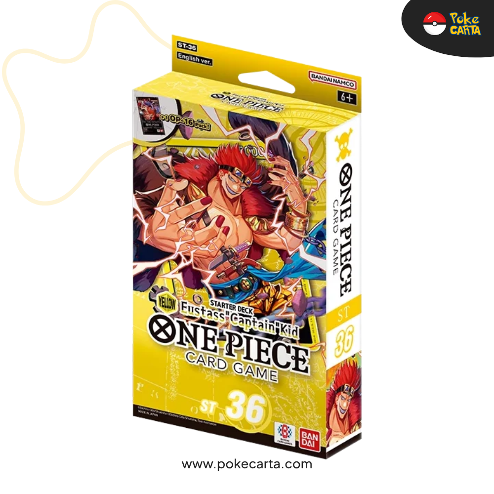ONE PIECE: STARTER DECK EUSTASS CAPTAIN KID (ST36)(EN)