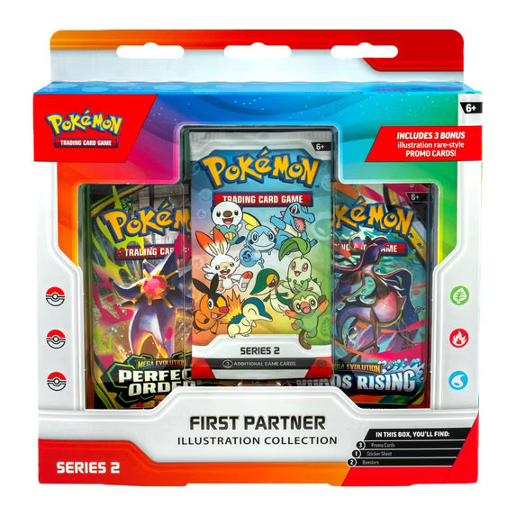 POKÉMON: FIRST PARTNER - ILLUSTRATION COLLECTION - SERIES 2 (EN)