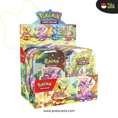 POKÉMON: Scarlet & Violet 8.5: Prismatic Evolutions Mini Tin Display (8 Tins) (EN)